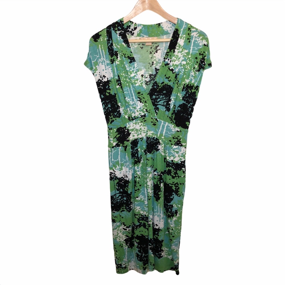 Anthropologie HYPE Dress Green Size Large